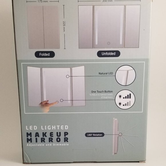 JerryBox Makeup Vanity Mirror with LED Lights - Picture 2 of 3